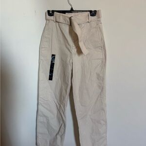 Banana Republic with Self-Tie Belt - Cream - Size 2